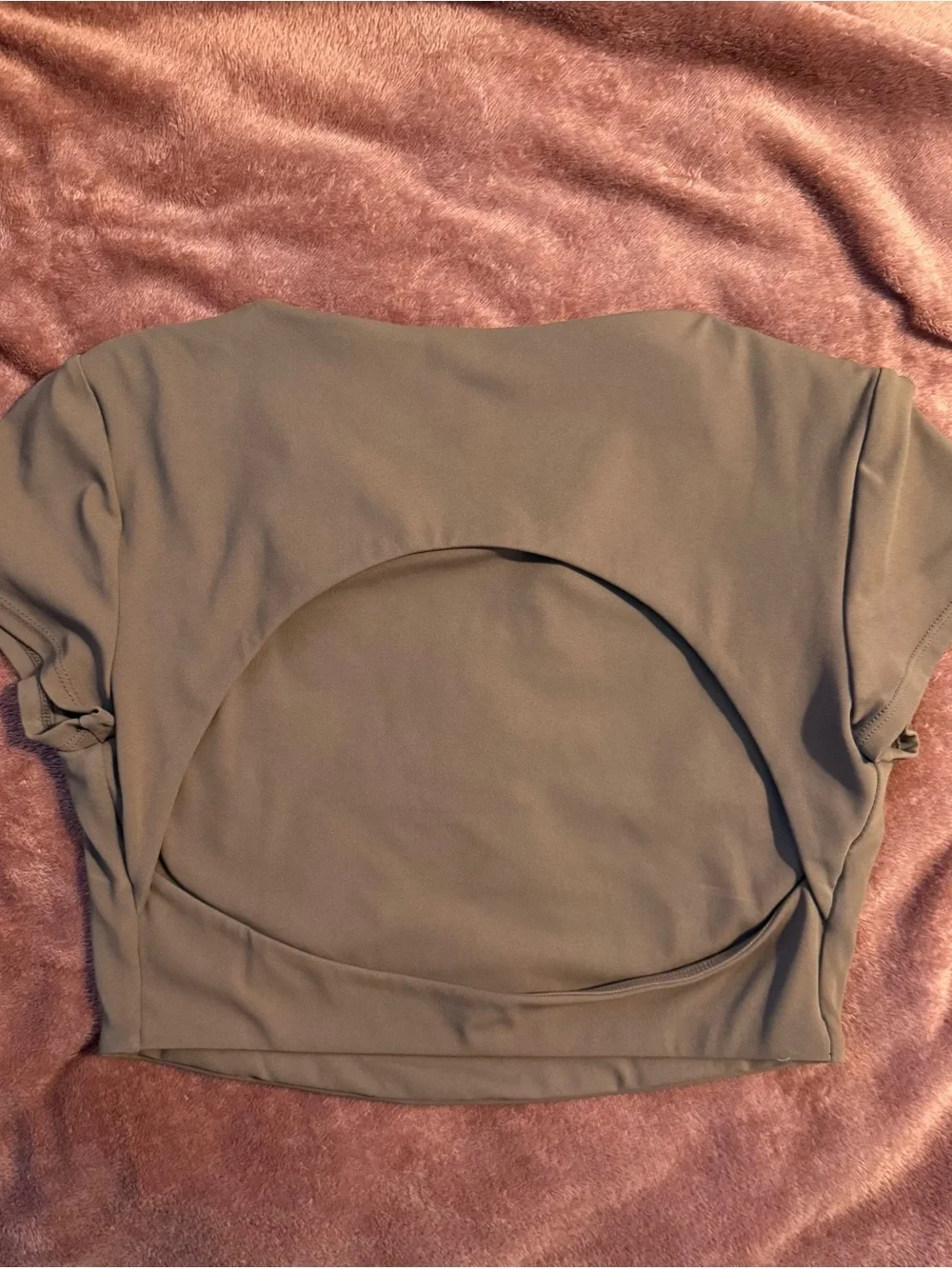 Brown Top Crop - Women